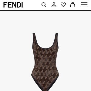 Fendi One Piece Swimsuit